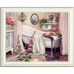 broderie-diamant-fleurs-roses-salle-de-bain