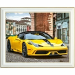 broderie-diamant-ferrari-458-jaune