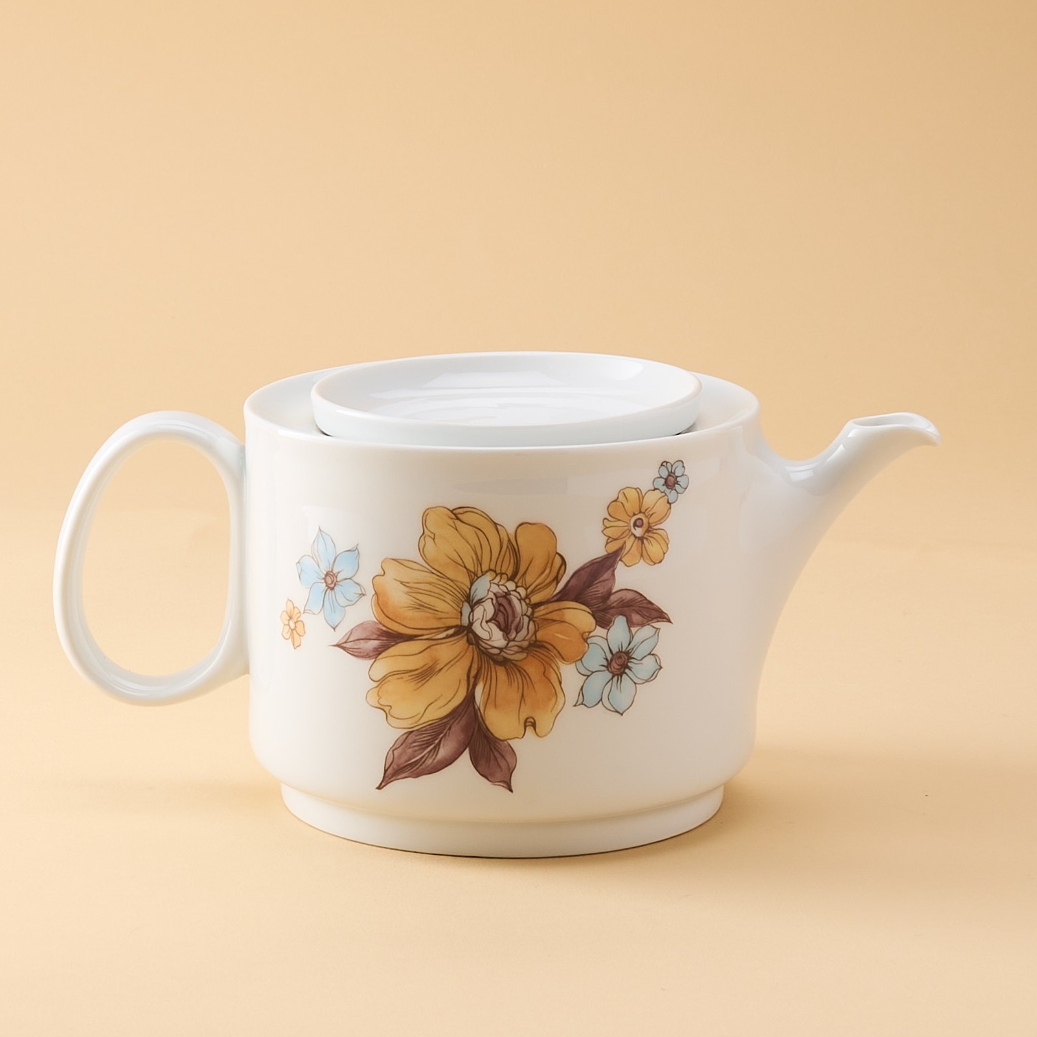 vaisselle ancienne théière Ginori Italie