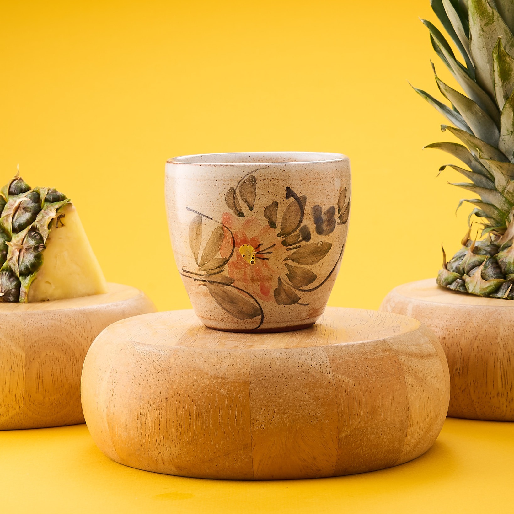 Bougies upcyclées parfum Ananas Victoria