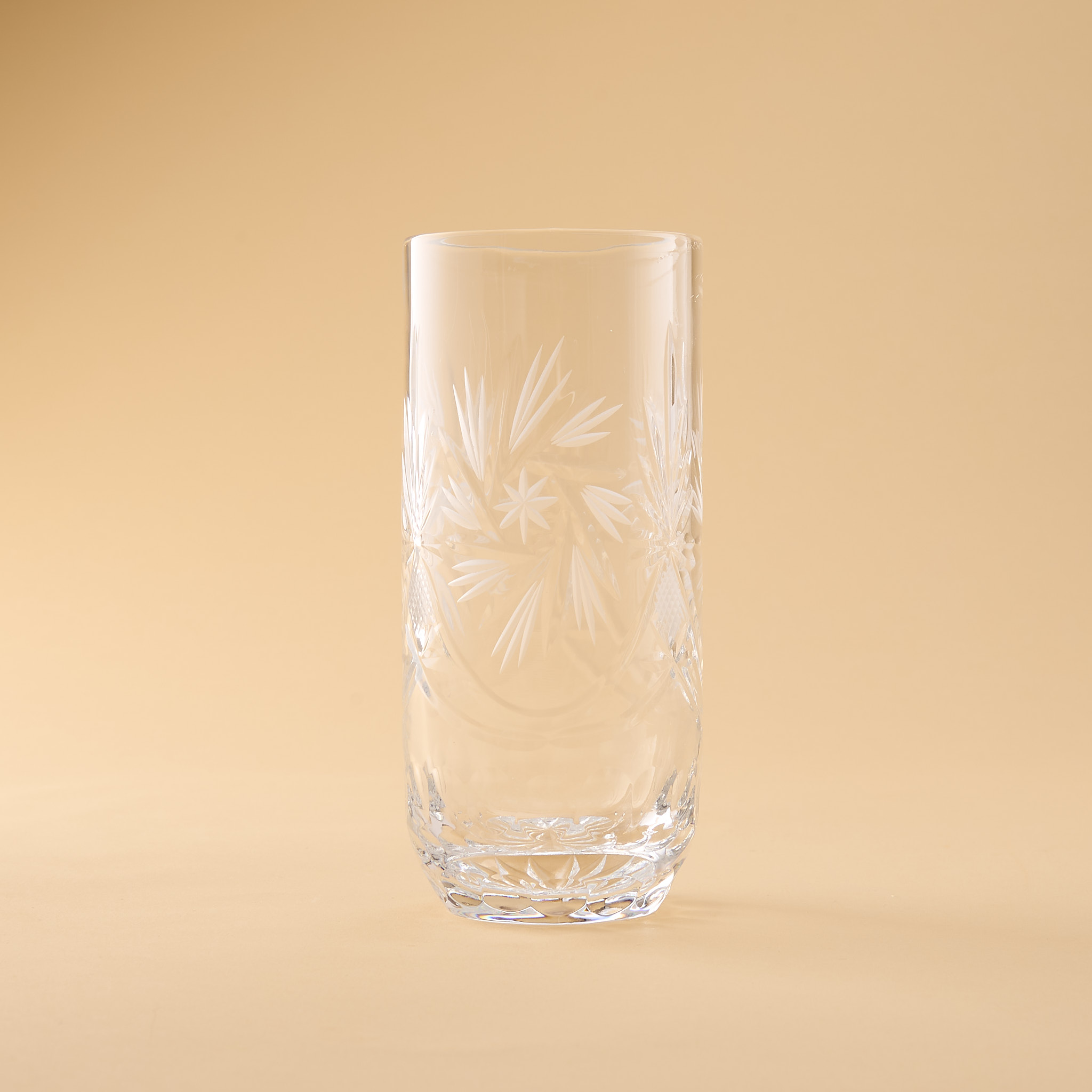 vaisselle ancienne verres taillés en cristal