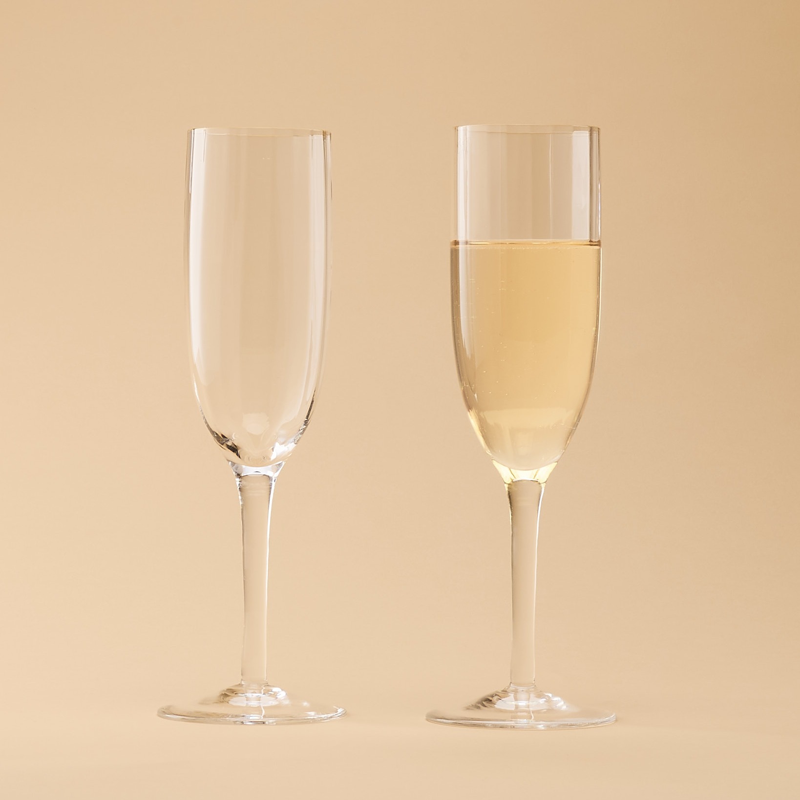 Vaisselle ancienne - Coupe à champagne en cristal