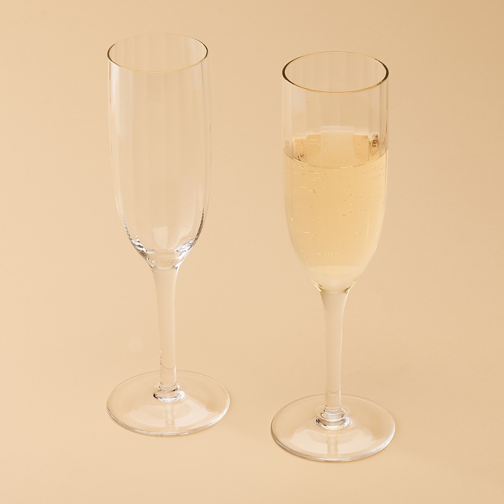 Vaisselle ancienne - Coupe à champagne en cristal