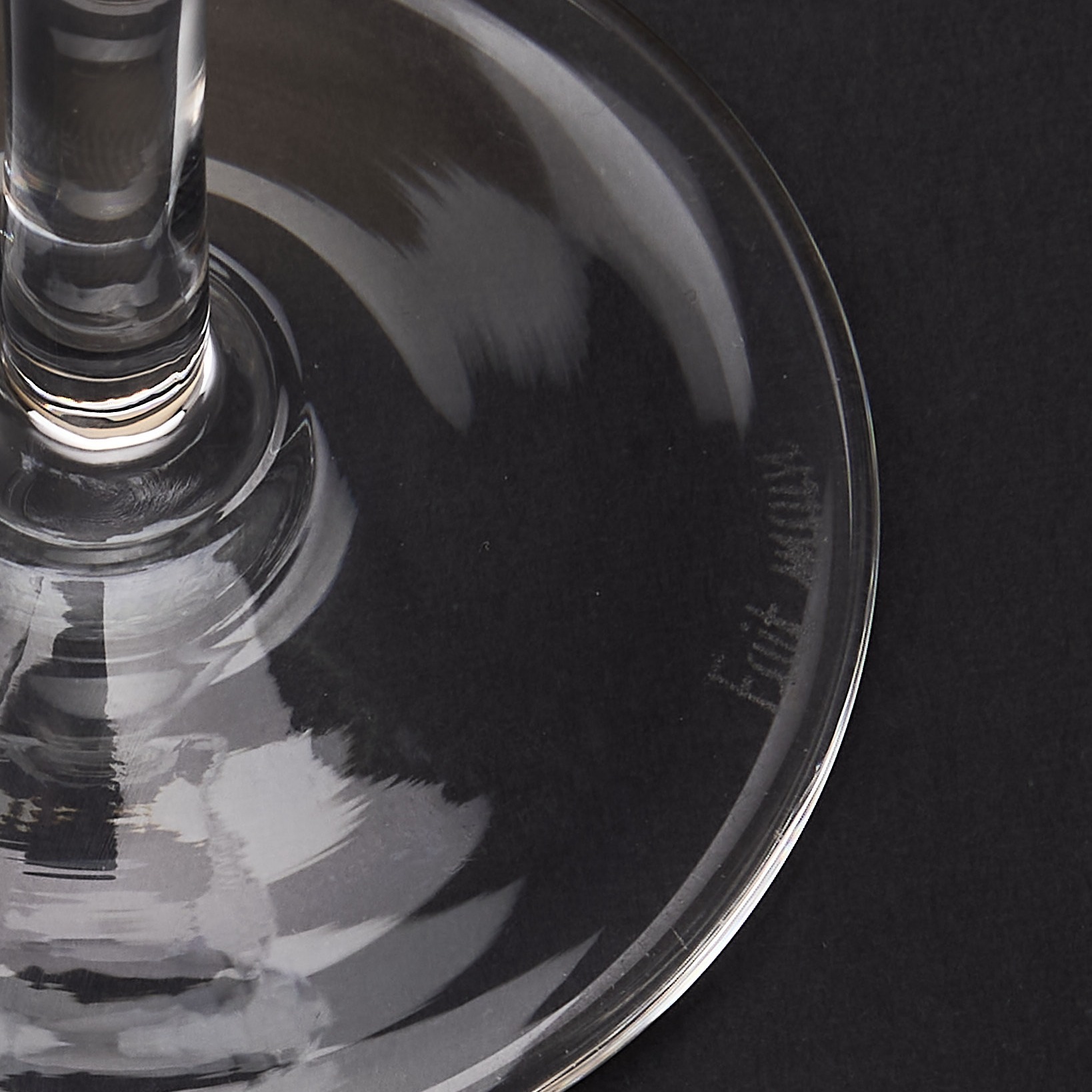 Vaisselle ancienne - Coupe à champagne en cristal