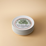 vaisselle ancienne assiettes à crudités Porcelaine de Paris