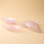 Vaisselle ancienne - Coupe à dessert en verre rose
