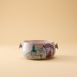 Bougie upcyclée coulée dans un pot Vallauris