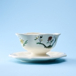 Saucière GIEN oiseaux de paradis