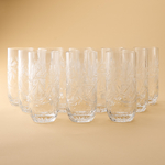 vaisselle ancienne verres taillés en cristal