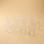 vaisselle ancienne verres taillés en cristal