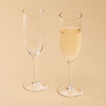 Vaisselle ancienne - Coupe à champagne en cristal