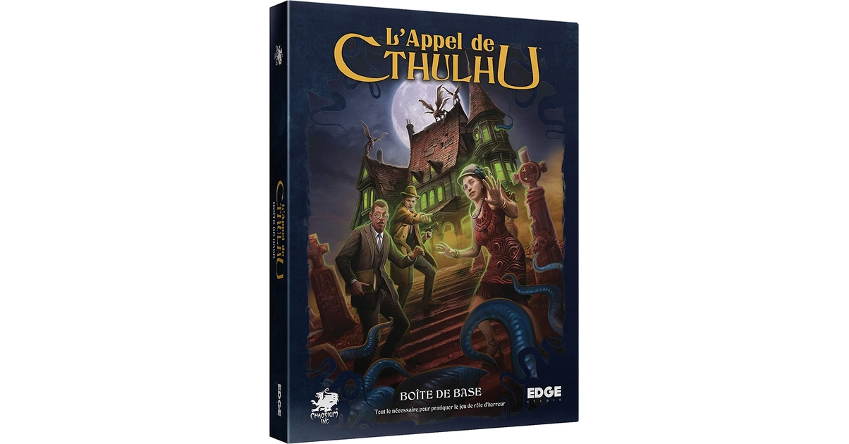 Set de Dés L'Appel de Cthulhu - Terreur sur l'Orient Express - Noir