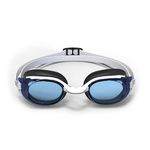 lunettes-de-natation-taille-unique-bfit-blanches-verres-teintes-bleu