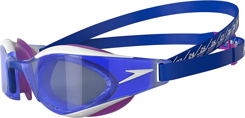 Speedo Fastskin Hyper Elite Junior – Lunettes Natation Anti-Buée Anti-Fuite, Course & Entraînement Enfants