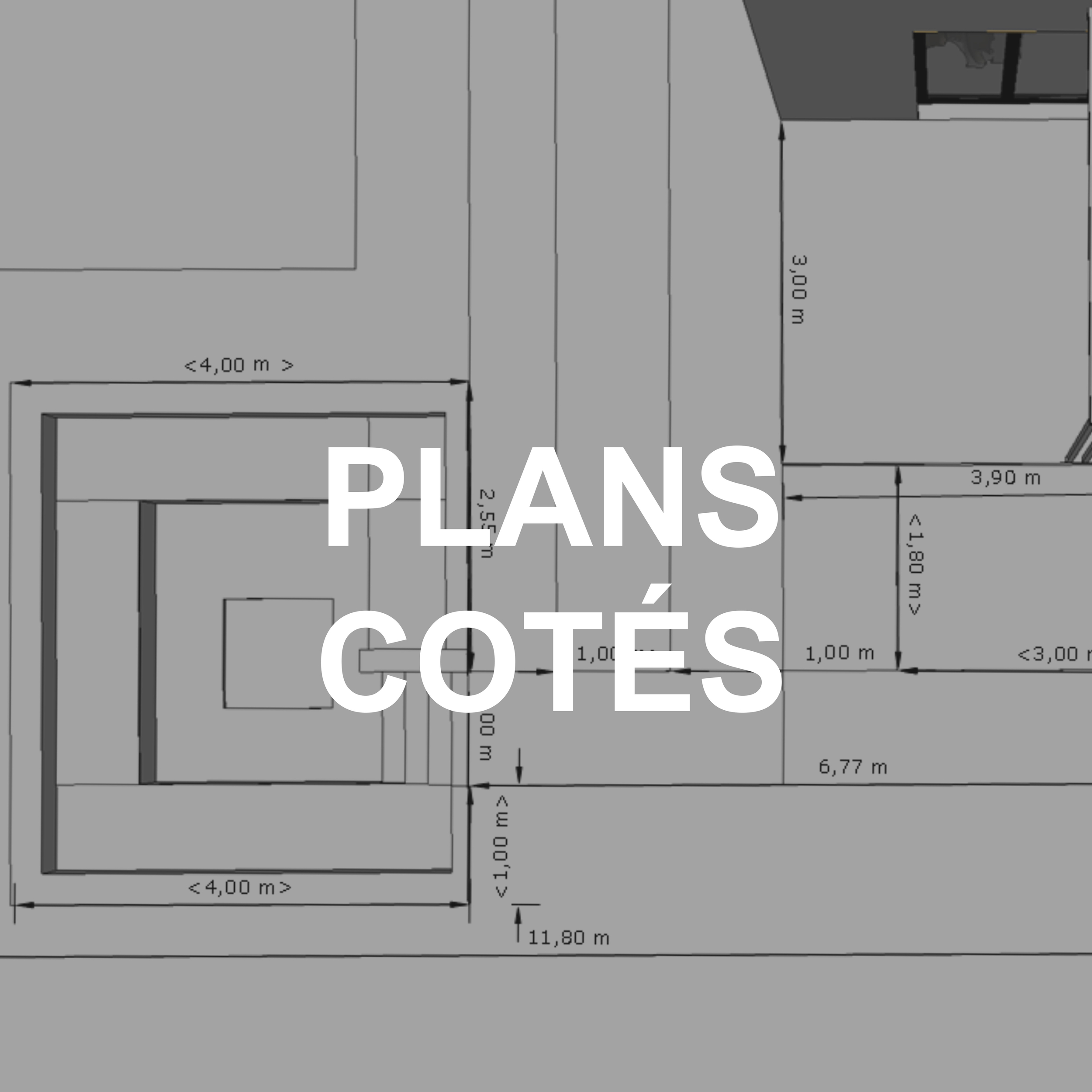 plans cotes