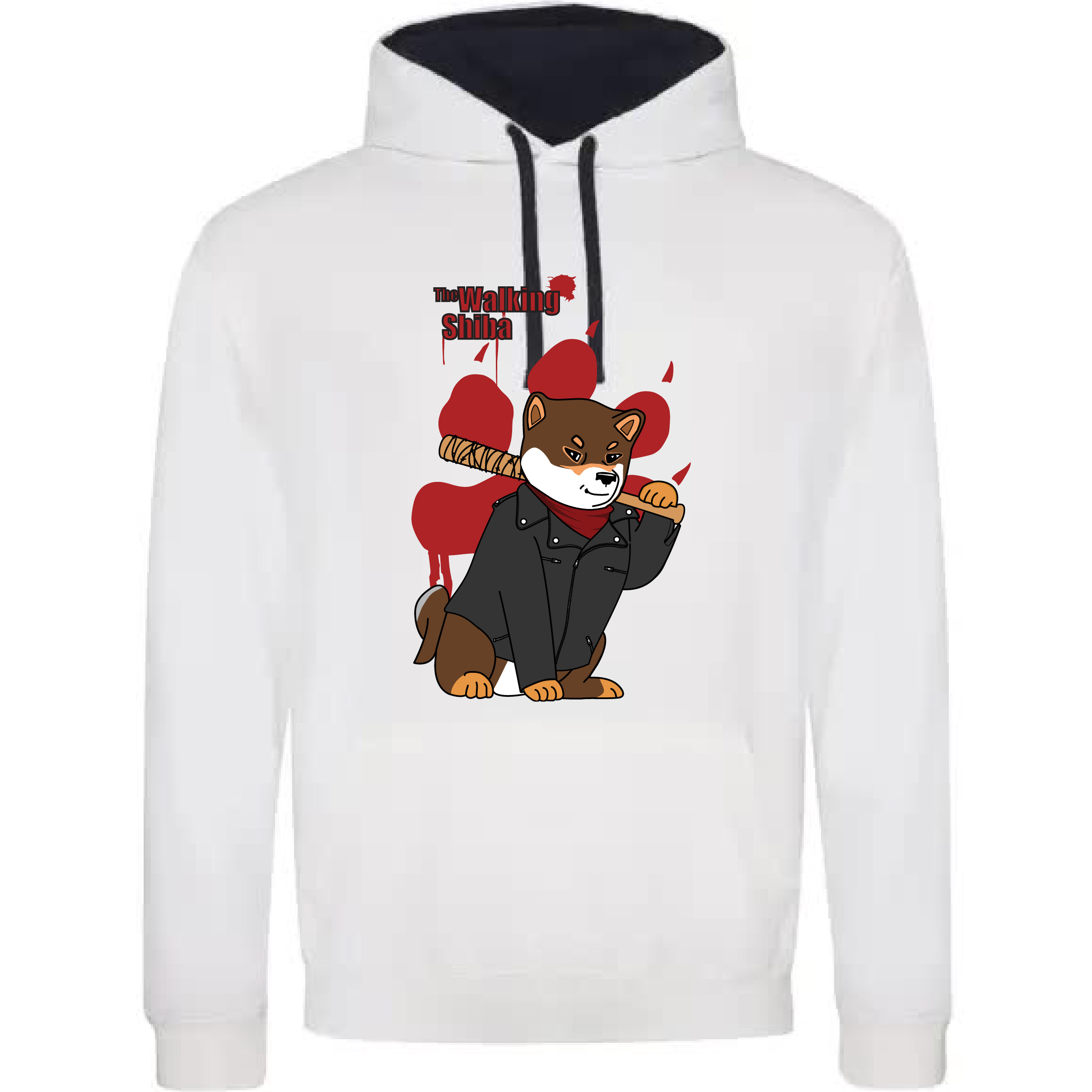 Hoodie THE WALKING SHIBA