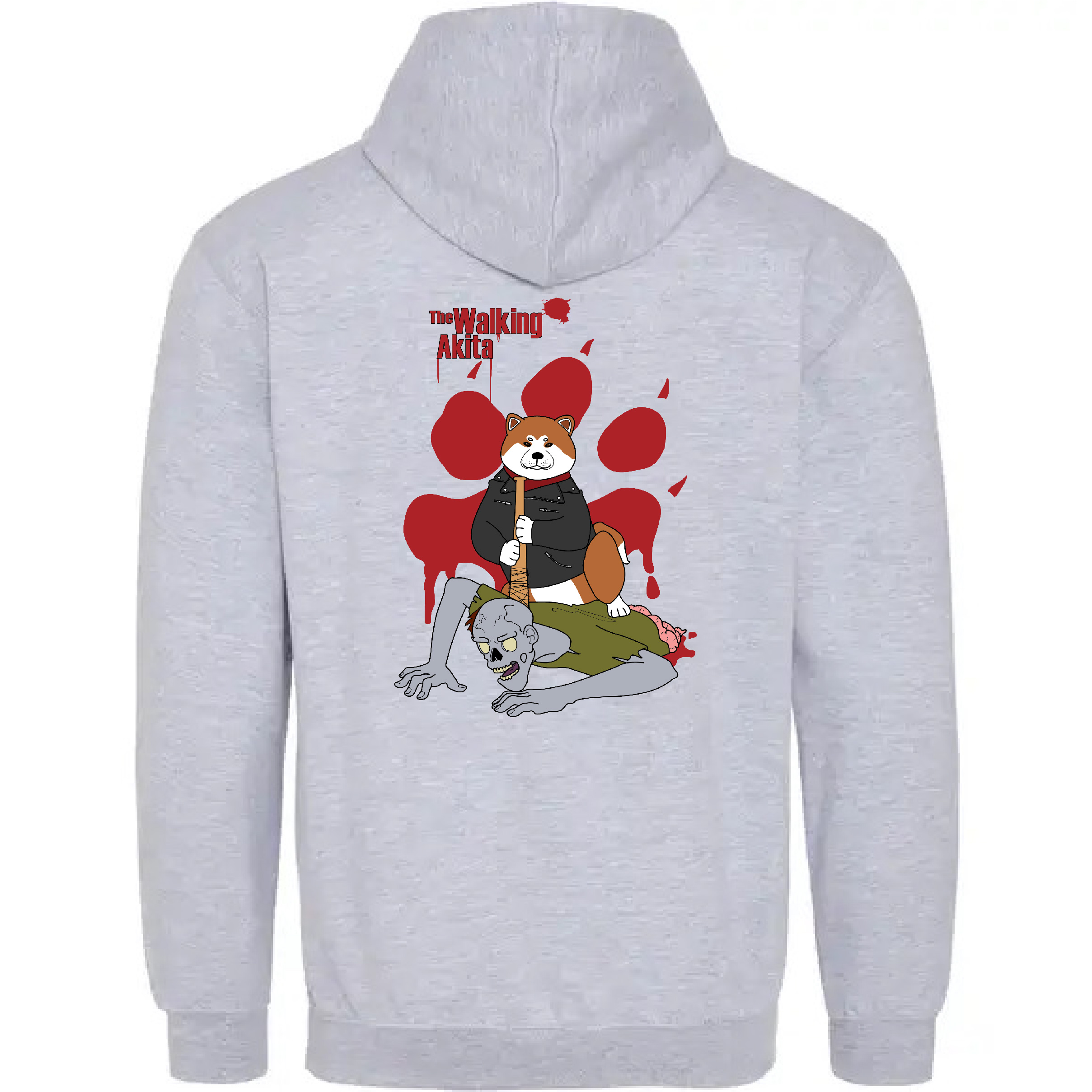 Hoodie THE WALKING AKITA