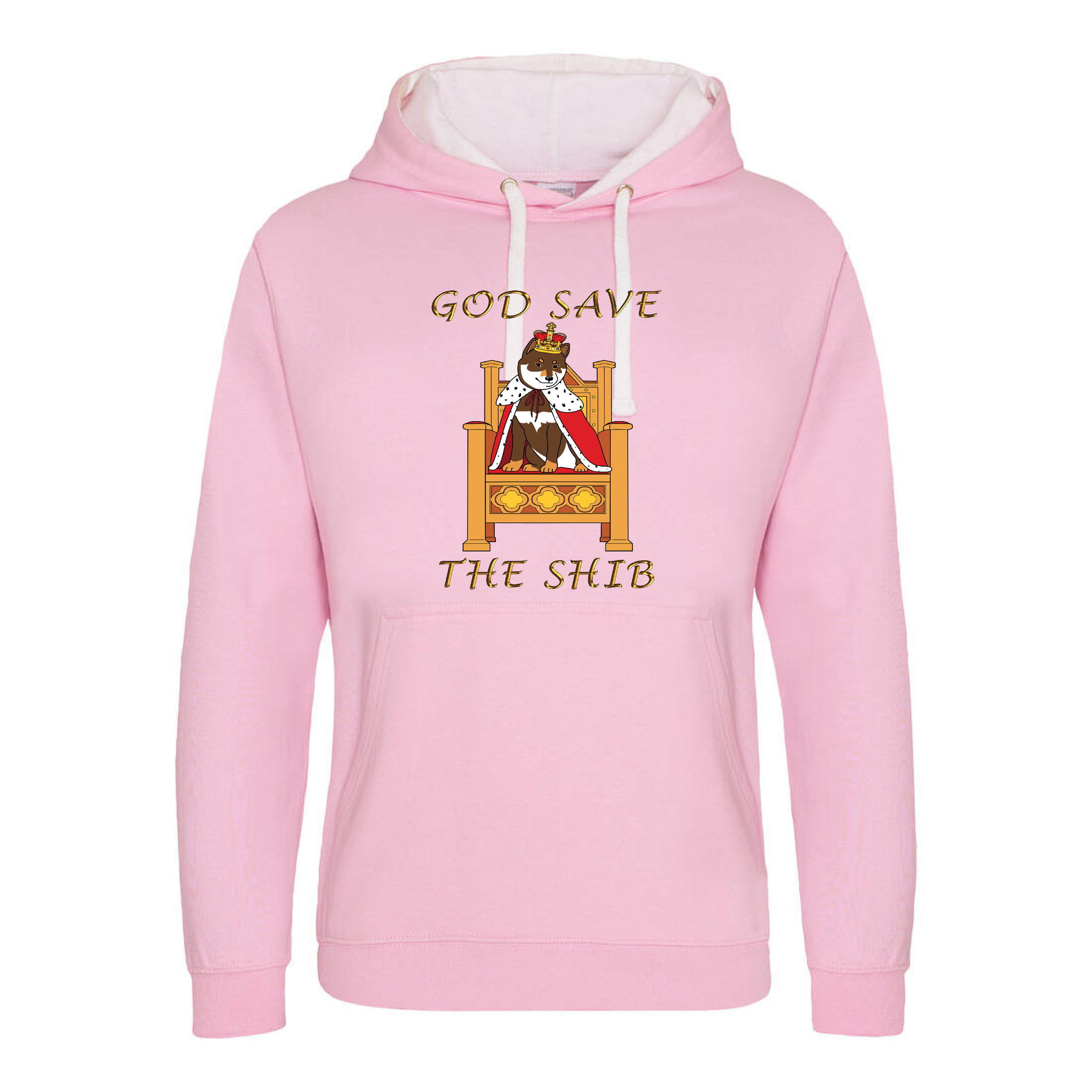 GOD SAVE THE SHIB rose pale