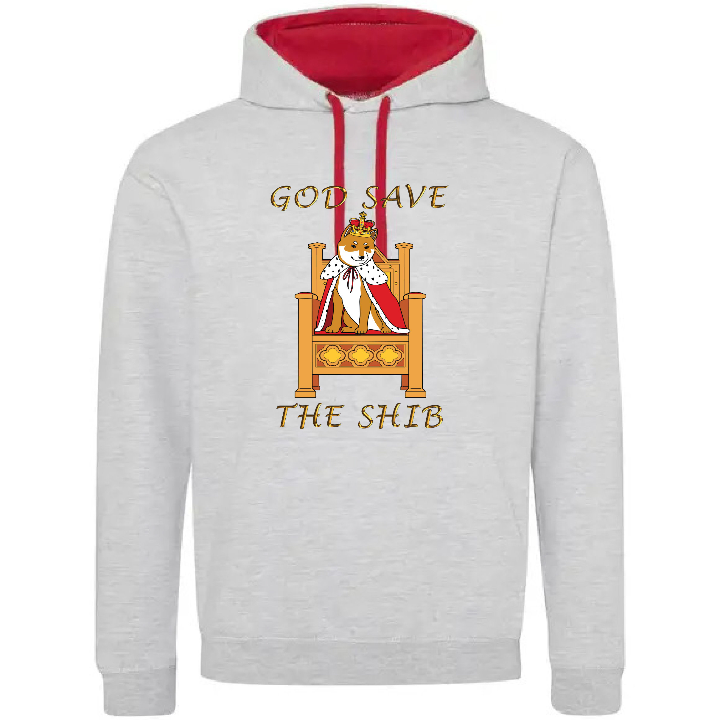 GOD SAVE THE SHIB gris