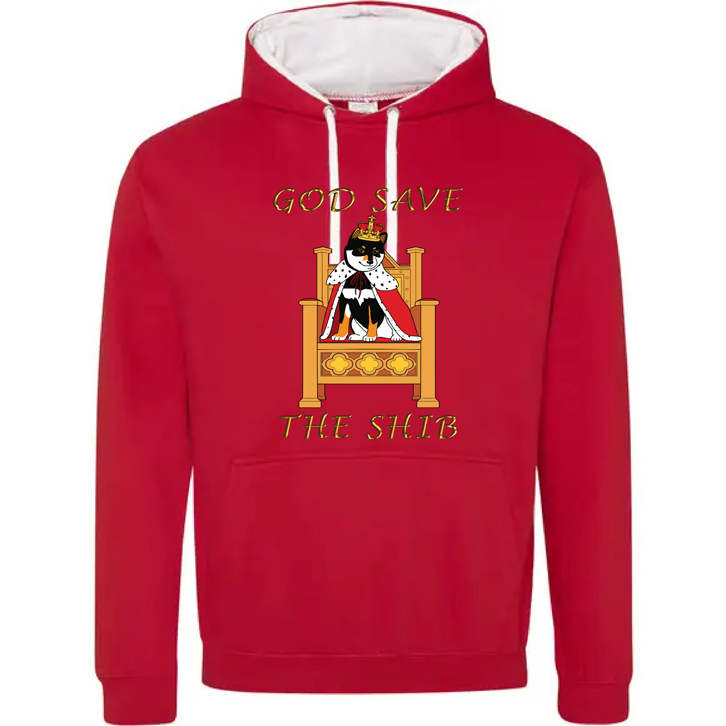 GOD SAVE THE SHIB rouge