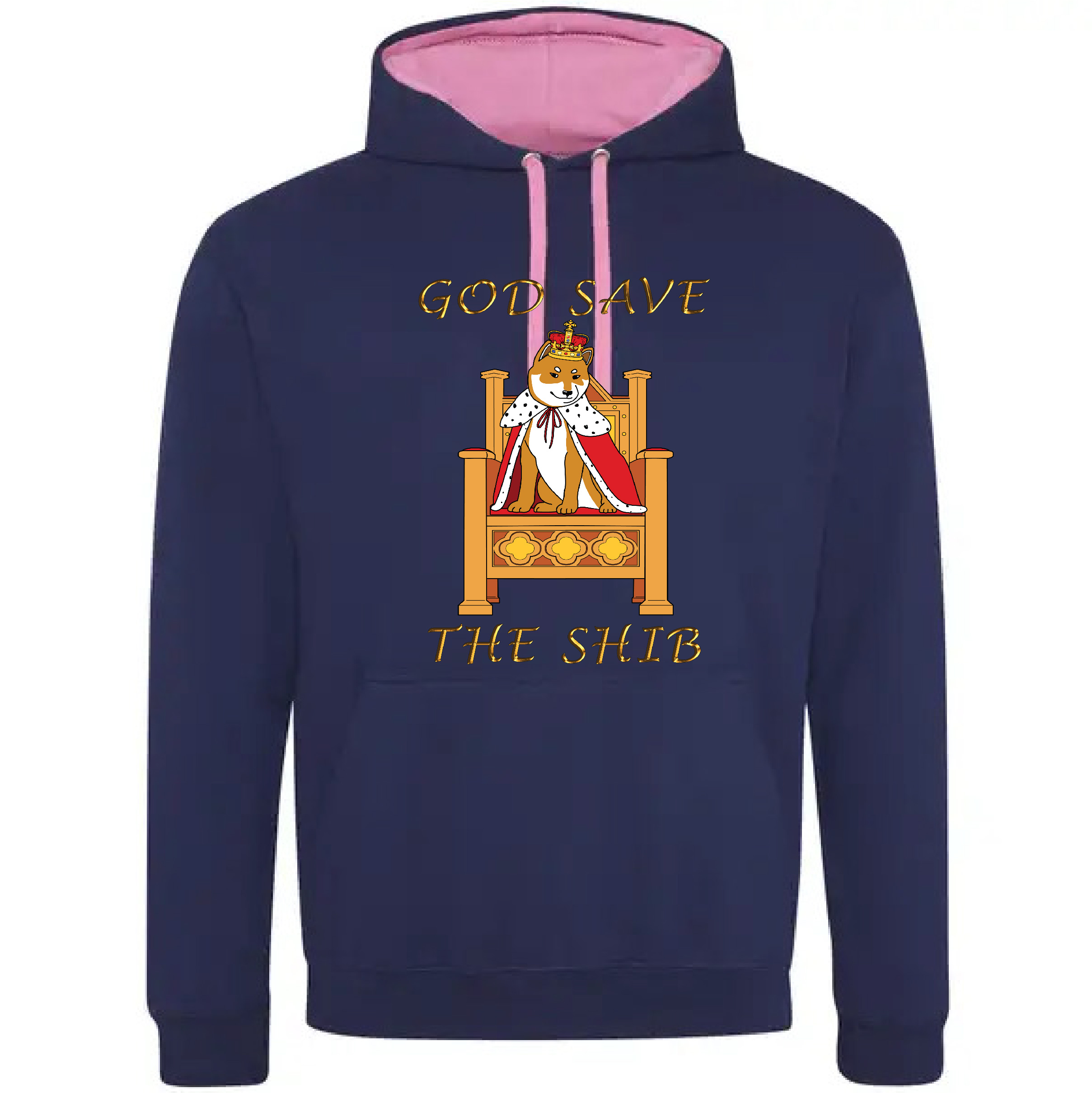 GOD SAVE THE SHIB Bleu