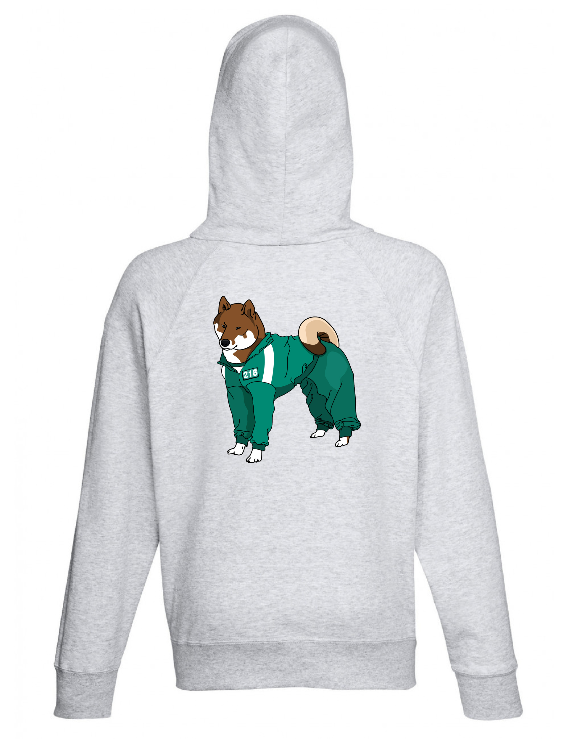 fruit-of-the-loom-sc362-sweat-avec-capuche-homme hoodie gris seul