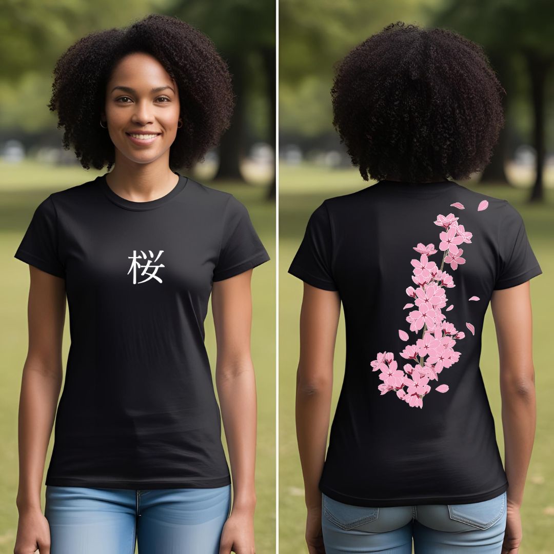t-shirt sakura 2
