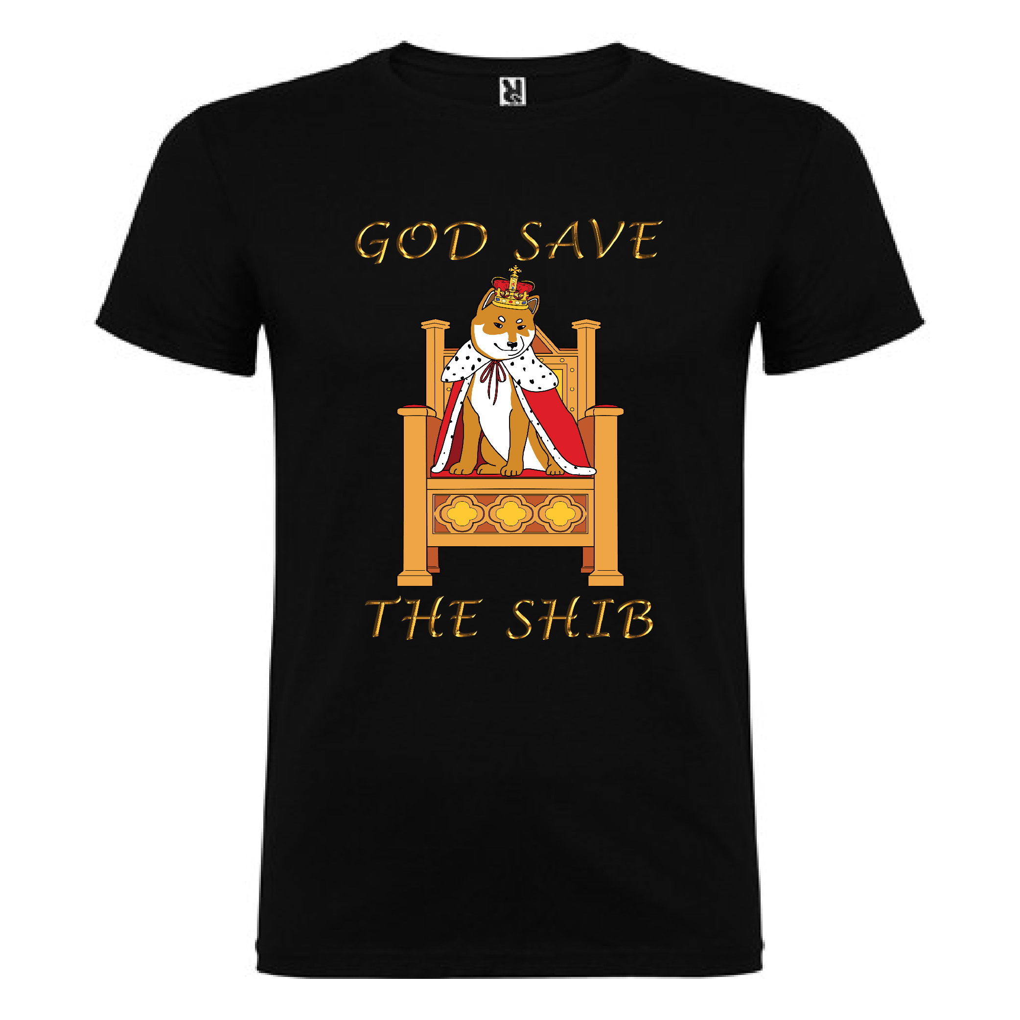 T-Shirt GOD SAVE THE SHIB