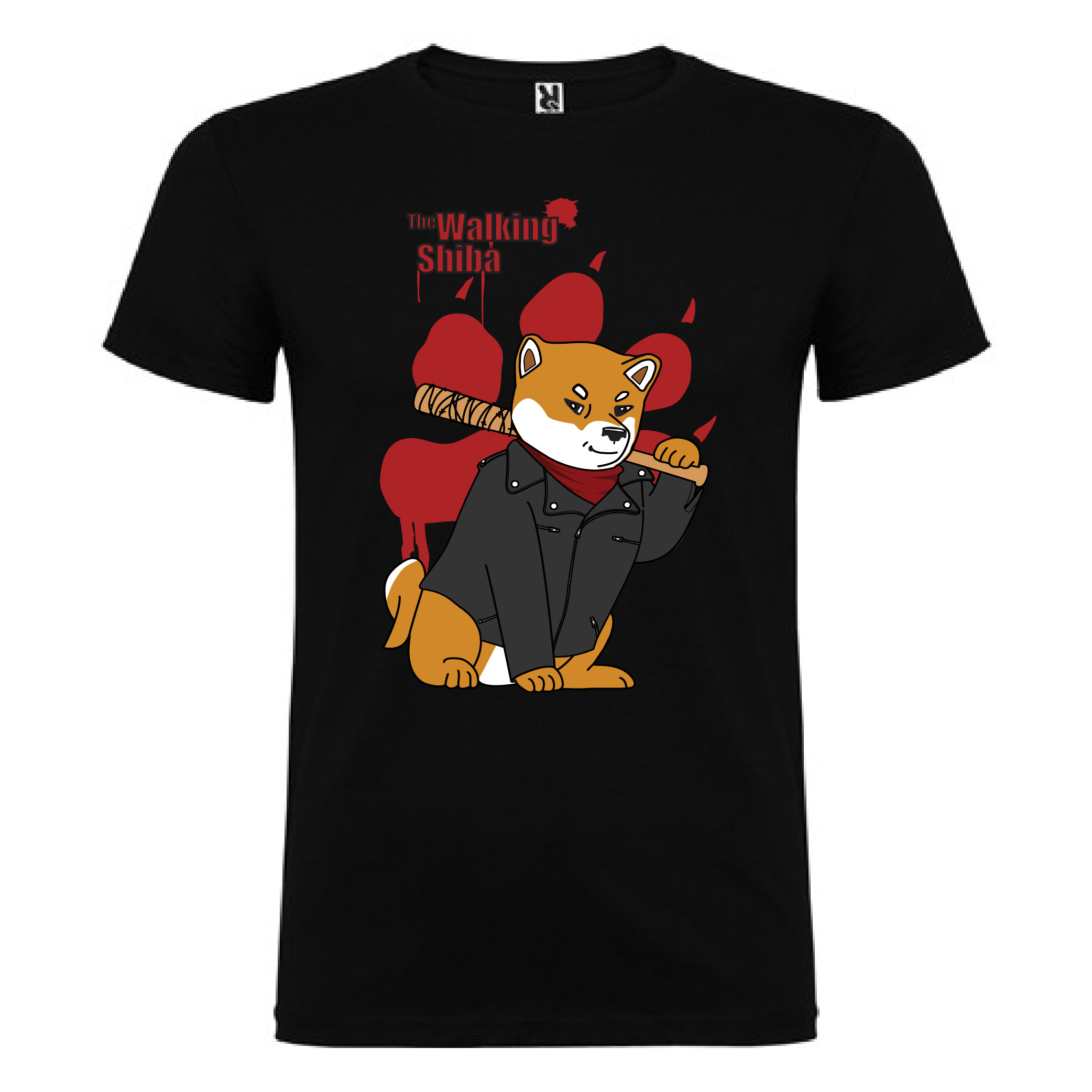 T-Shirt THE WALKING SHIBA