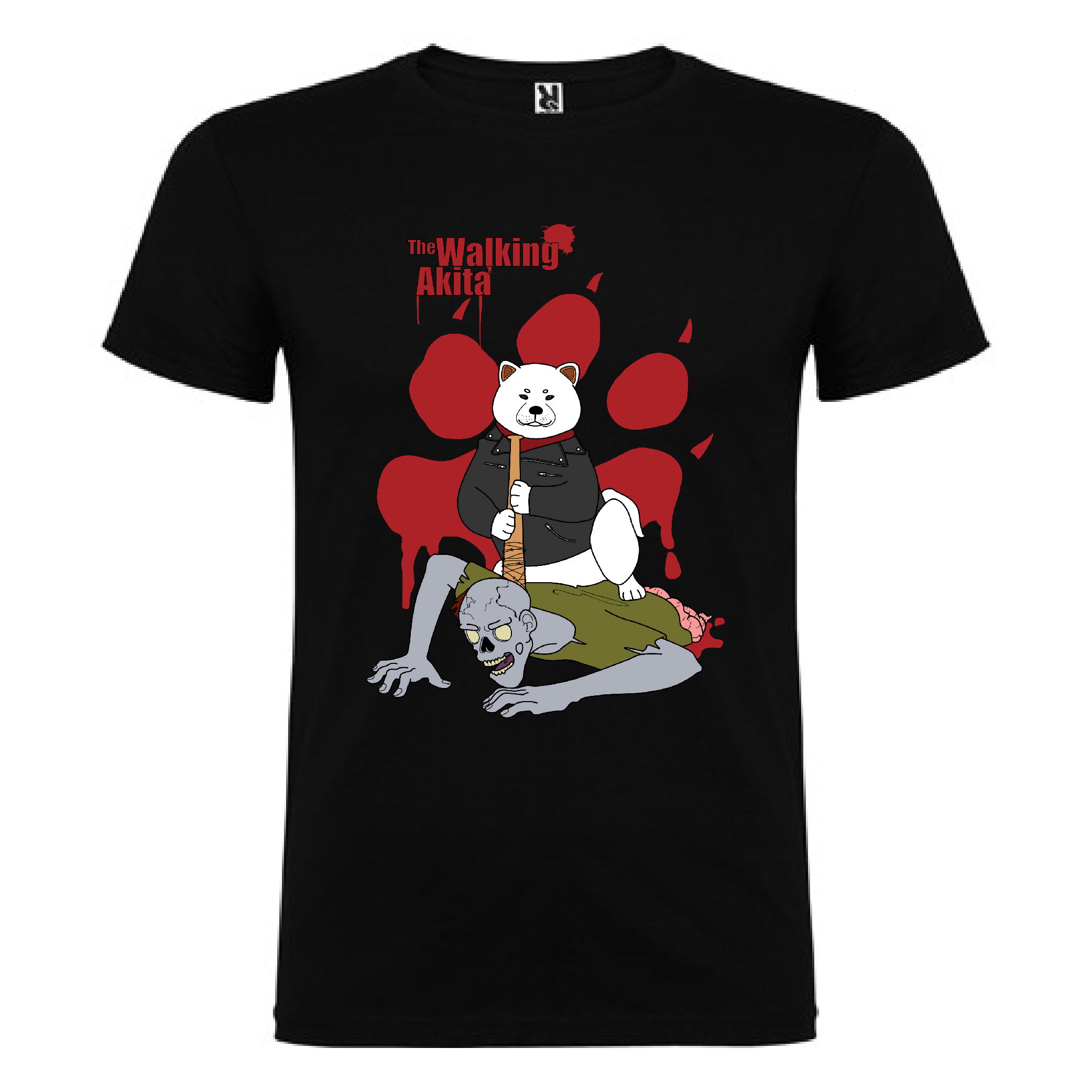 T-Shirt THE WALKING AKITA