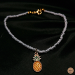 Bracelet  ananas perles satin