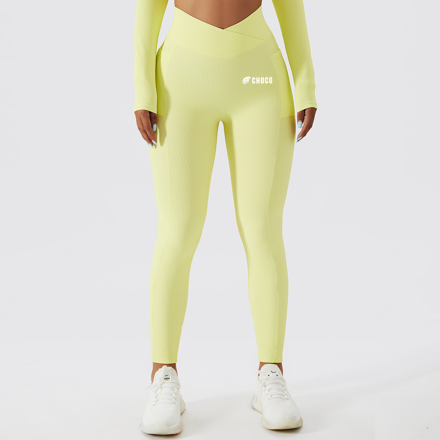 LEGGING WITH POCKET - LEMON YELLOW