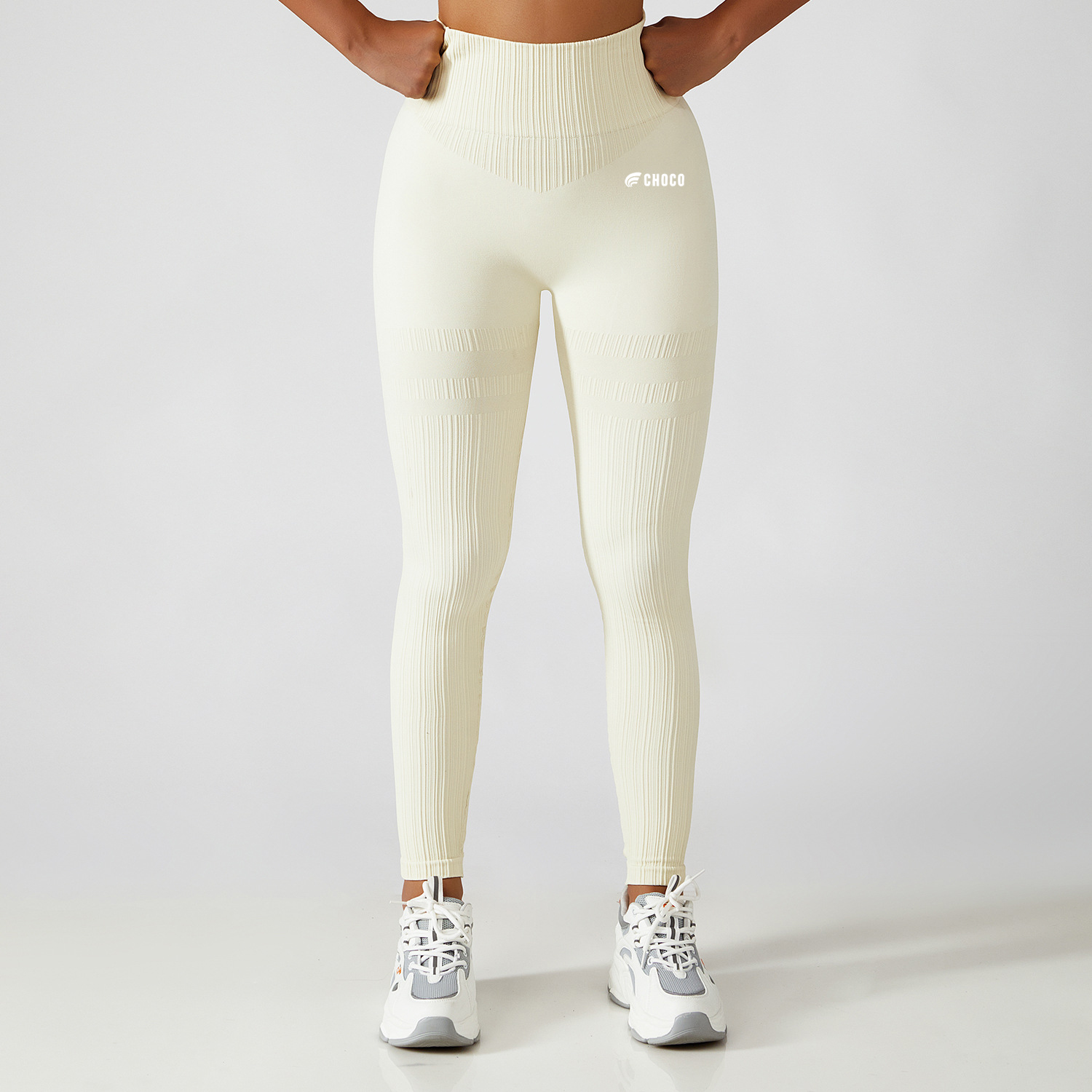 Sports Leggings - WHITE