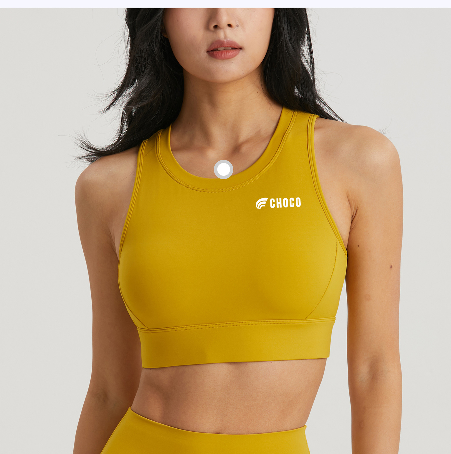 YOGA BRA - YELLOW