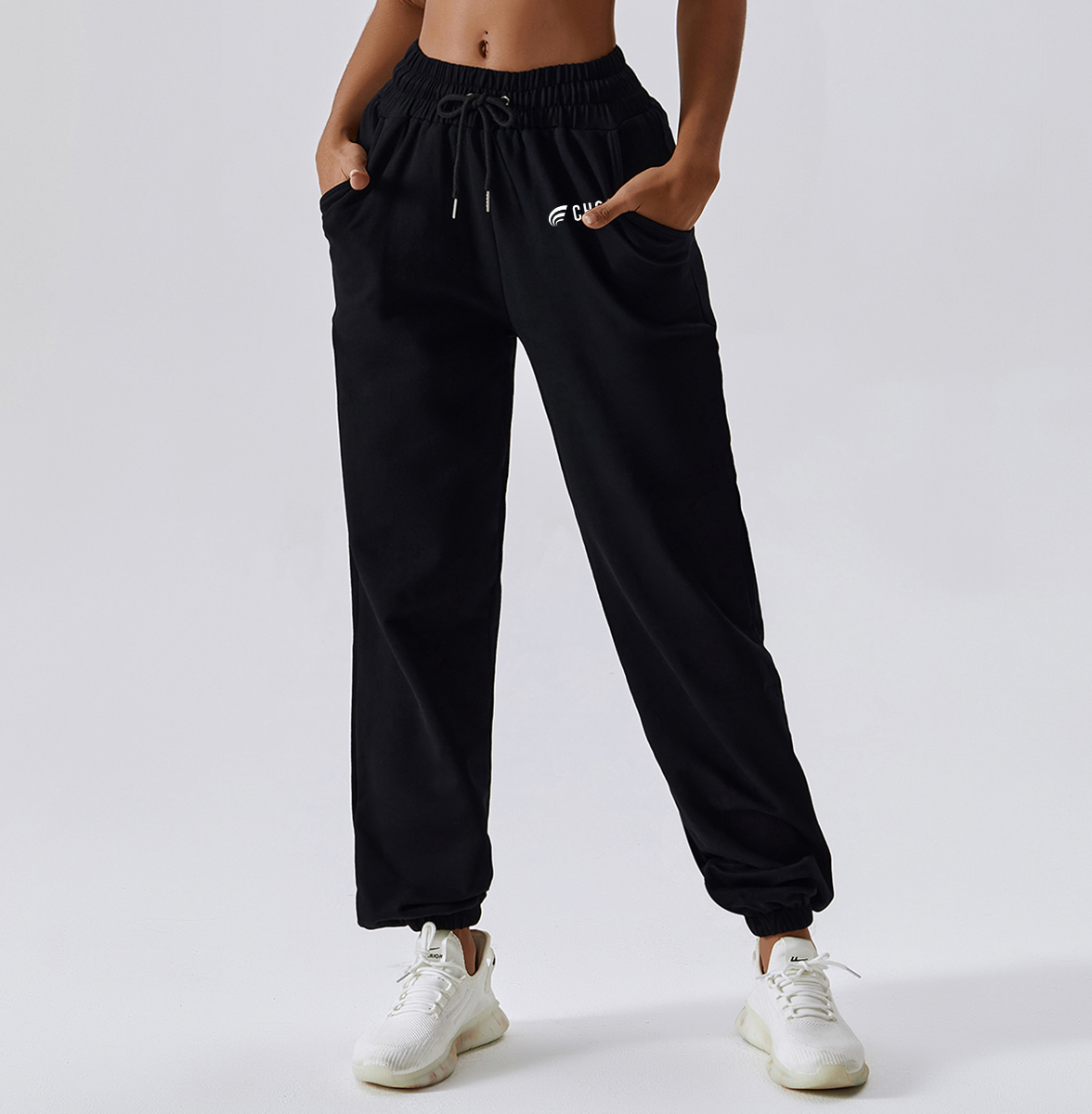 SWEAT PANTS - BLACK