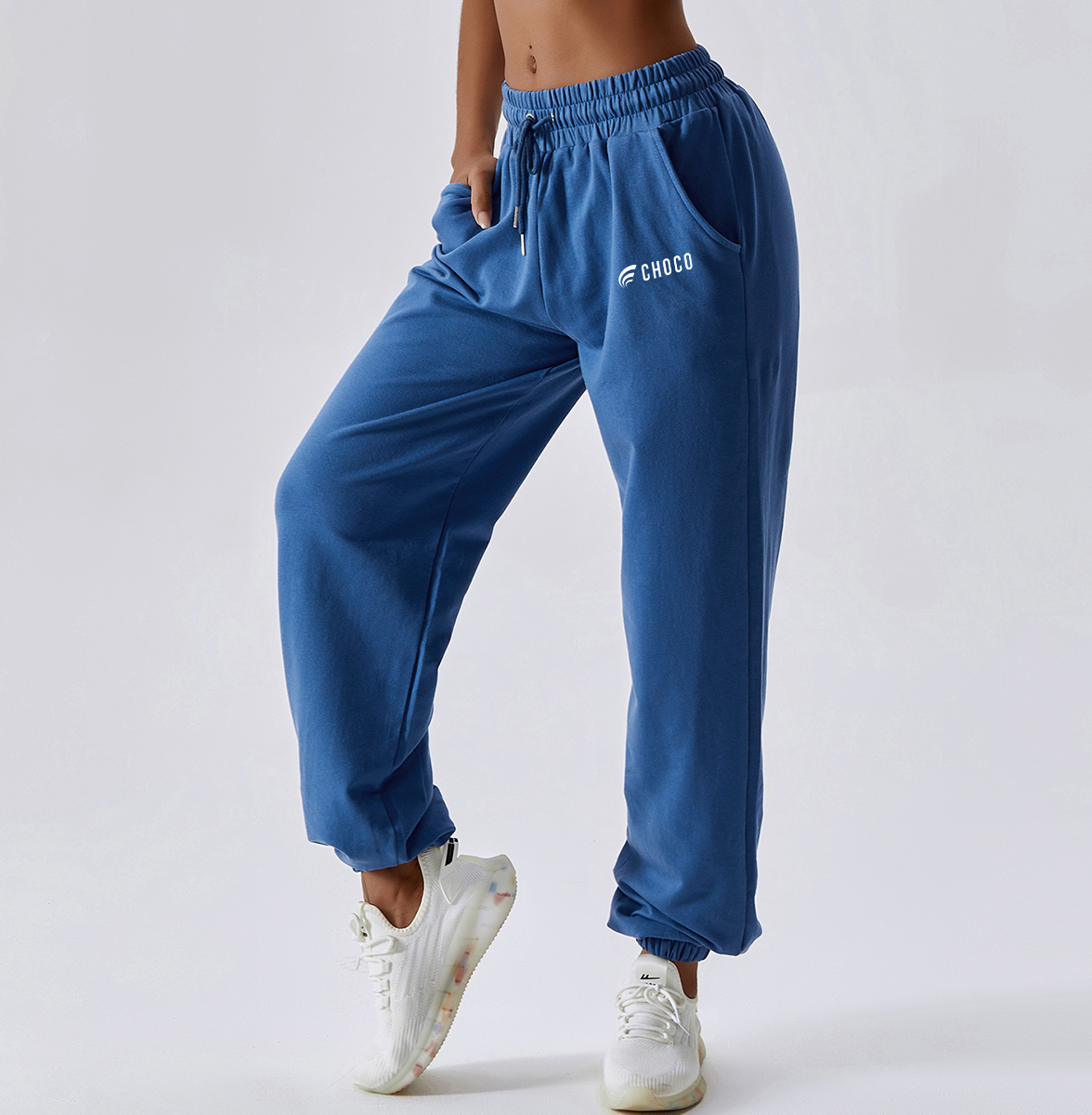 SWEAT PANTS - BLUE