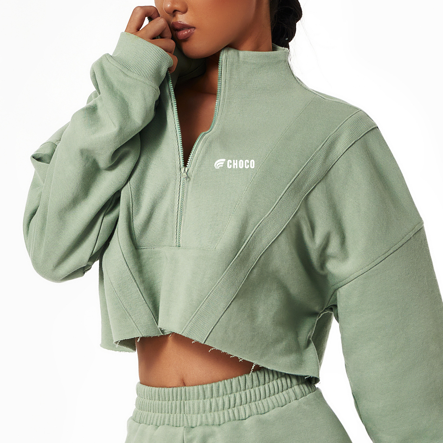 SWEATER  GREEN