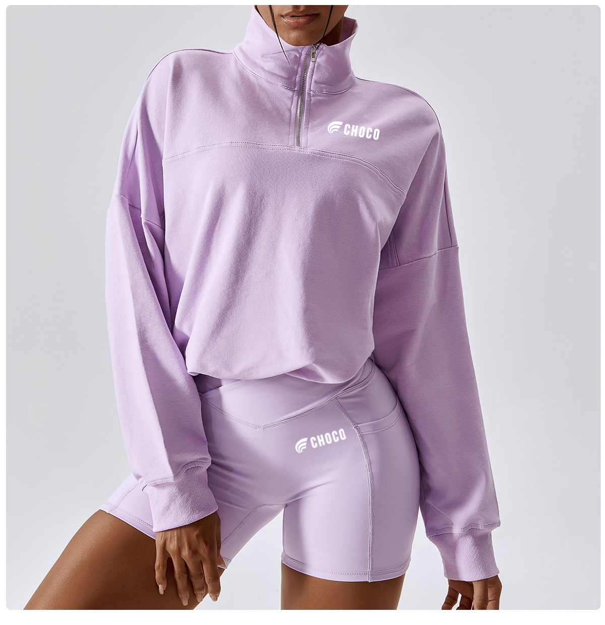 SWEAT-SHIRT - VIOLET