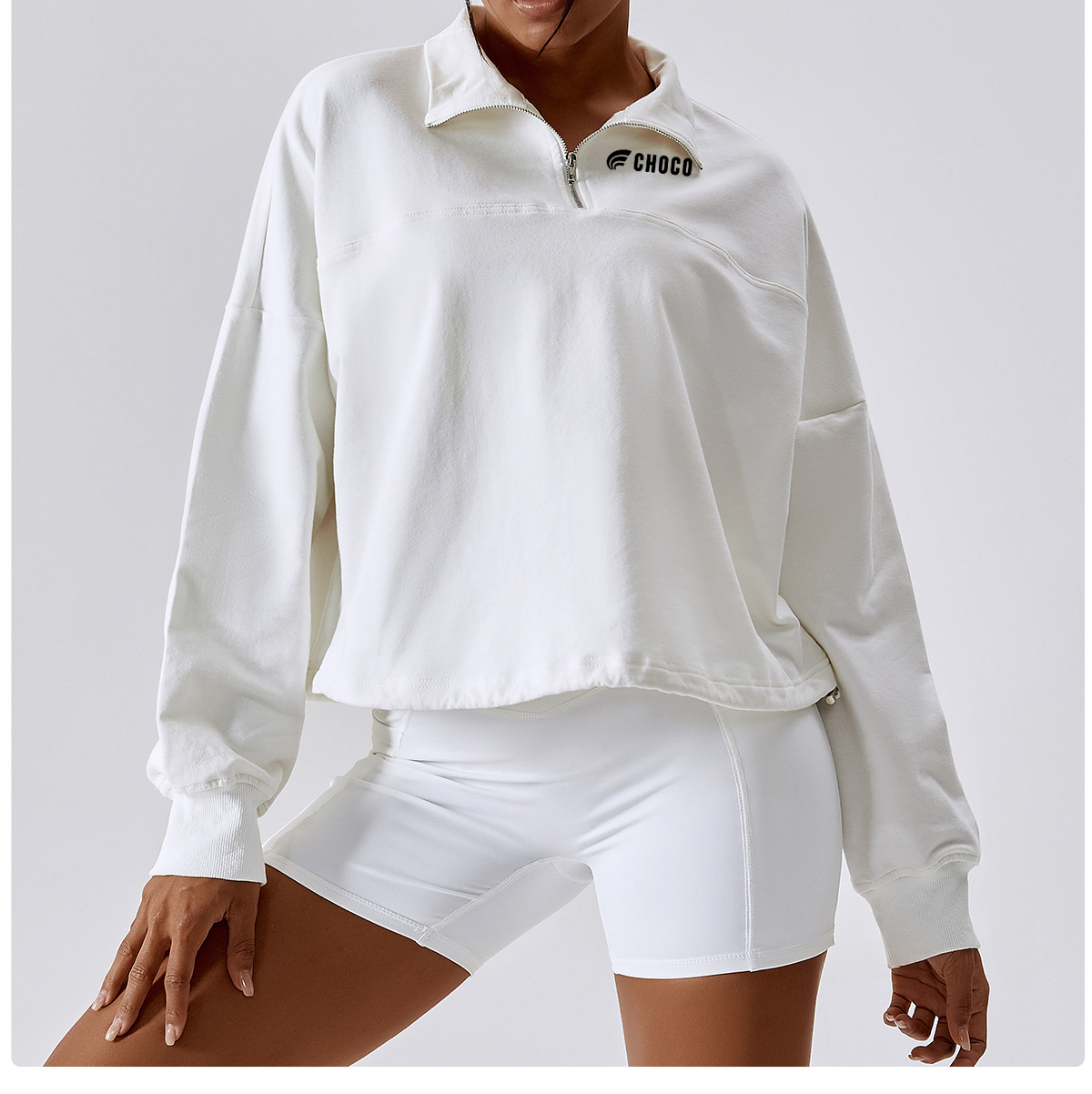 ジャケット・アウター S-E-A SWEAT SHIRT WHITE L Sweatshirt with logo colour white | Liu Jo