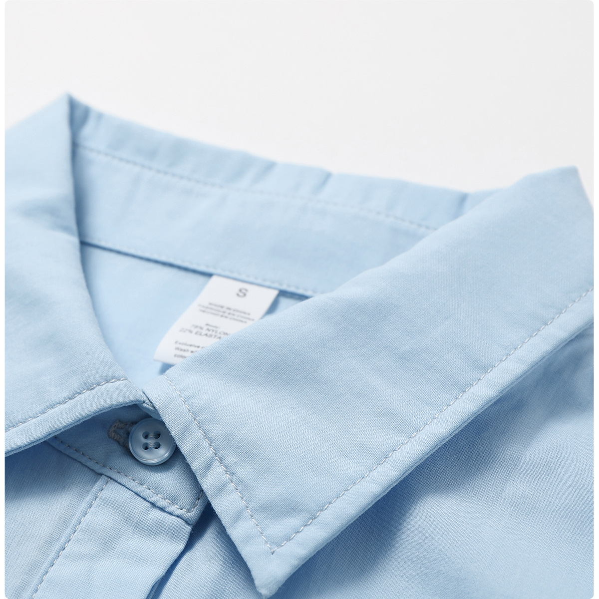 BCX8016 womens shirt sky blue 1
