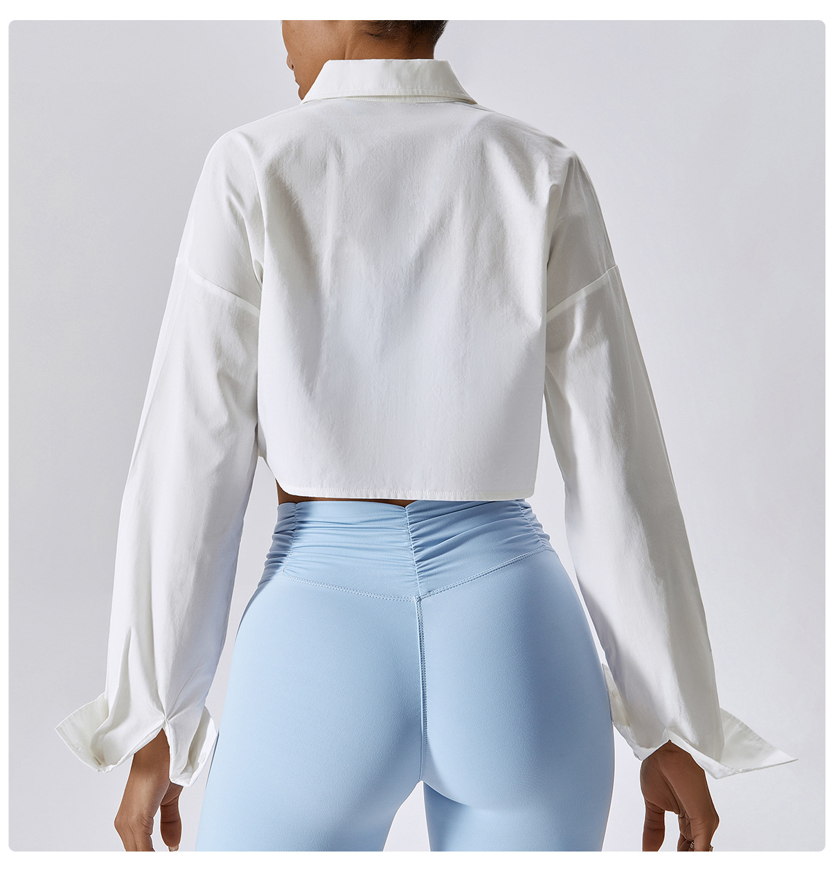 BCX8016 womens shirt white dos1