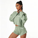 BCX6462 3-4 womens Sweatshirt green avant1
