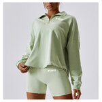 BCX8001 1-4 womens Sweatshirt green avant3