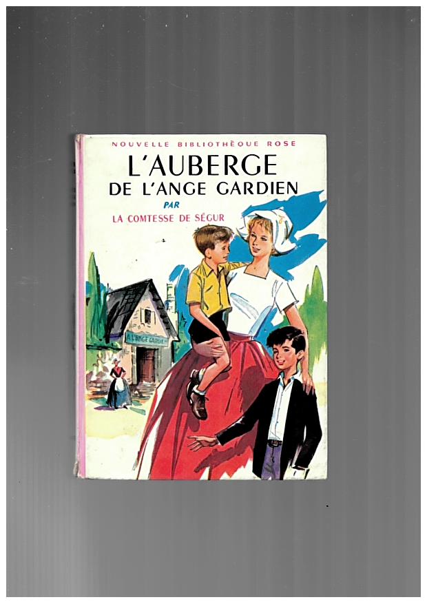L'auberge de l'ange gardien, 1959, n° 8, bibliothèque rose