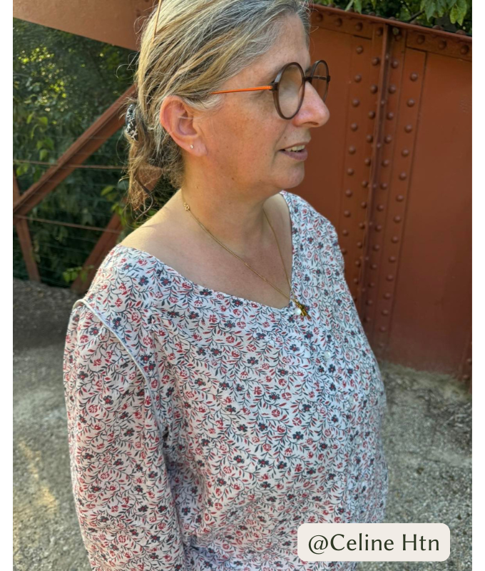 chemisier aurore couds tes reves Céline Htn