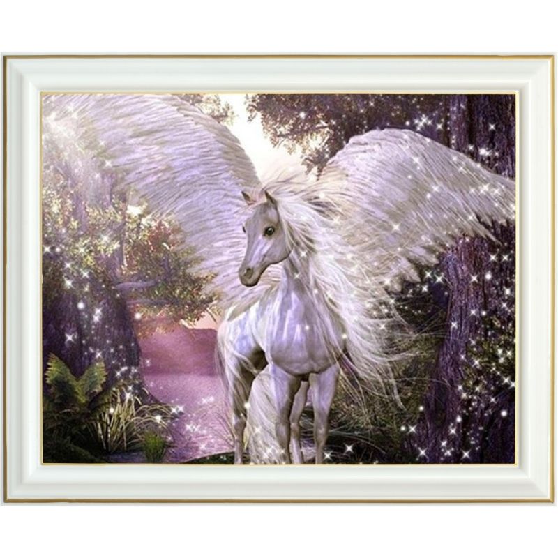 Diamond painting - Pegasus - 40 x 50 cm