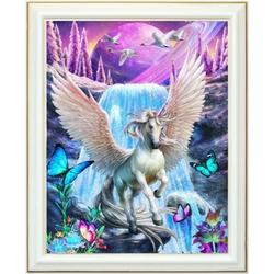 Diamond Art Kit 16x 20 Premium Unicorns