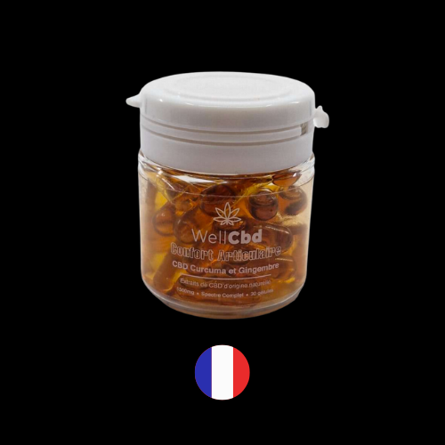 Gélule de CBD - WELL CBD - Full Spectrum Arthrose