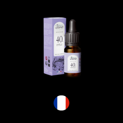 JDJ004 Huile de CBD 40% Full Spectrum LES JARDINS DE JANE_1