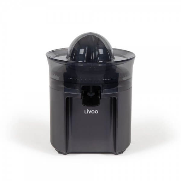 Presse-agrumes électrique noir compact, 100 mL, facile à nettoyer, 30 W - LIVOO